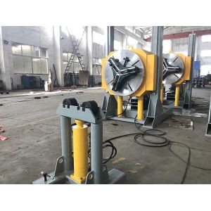Buy cheap Hydraulic Height Adjustment Pipe Welding Positioners Automatic Lift Chuck Positioner from wholesalers