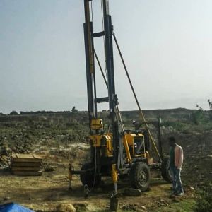 Buy cheap 600m 219kw Trailer Mounted Water Well Drilling Rig from wholesalers