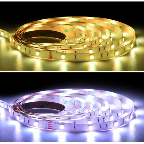 IP20 IP65 IP67 IP68 waterproof high quality led strip DC12V/24V 30 leds 5050 RGBW LED strip outdoor display