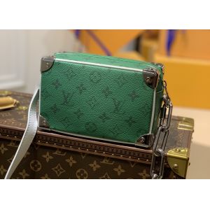 Buy cheap Mini Soft Trunk Chain Bag Monogram Carvas And Leather Luxury Cross-Body Bag Unique Letters  Decrocation Box Bag from wholesalers