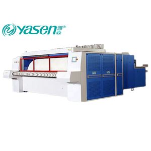 Buy cheap Even Heat Distribution Electric Heating Flatwork Ironer Machine 3000mm Width from wholesalers