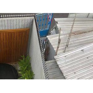 Buy cheap Anti Climb Fence Security Wall Spikes Single Razor Type With Galvanized / Powder Coated Surface Treatment from wholesalers