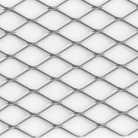 Customized Plain Weave Expanded Aluminum Mesh Cut To Length