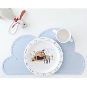 Buy cheap Cloudy Shaped Thicken Silicone Baby Mat from wholesalers