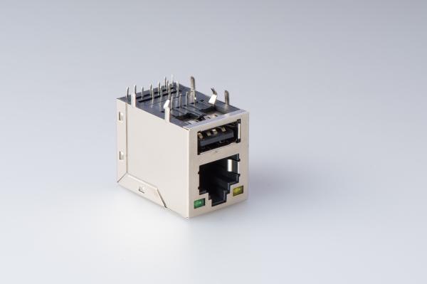 Buy cheap RB-027-GY-W Single Port Usb B Female Connector Tab Up Without Transformer from wholesalers
