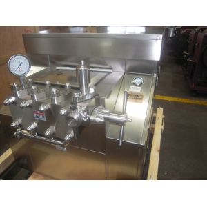 Buy cheap Shaped Steel 5000L/H 48Mpa Low Noise Dairy Homogenizer from wholesalers