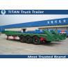 Buy cheap 3 Axles Low Bed Trailer heavy duty equipment for tracked vehicles , wheel loaders from wholesalers