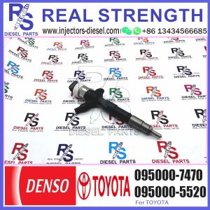Buy cheap high quality Diesel injector Common rail injector for engine 23670-39255 095000-7470 from wholesalers