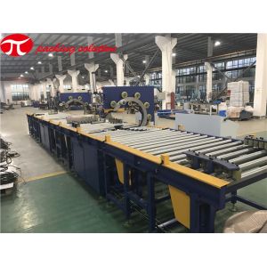 Easy Opertation Horizontal Tyre Packaging Machine GW300 1.5kw With Motor