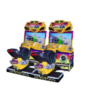 2 Moto Wangan Midnight Arcade Machine Motorbike Driving Simulator Machine