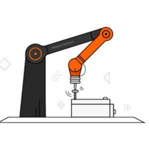 Buy cheap Hanwha HCR-5A 6 Axis Robot Arm Small Manipulator Pick And Place Robot Arm For Screwing Robot from wholesalers