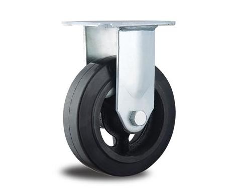 Buy cheap Rigid Rubber cast iron Caster from wholesalers