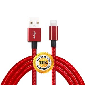Buy cheap Mobile Apple 3ft Lightning Cable 1 Meter Replacement Aluminum Braided from wholesalers