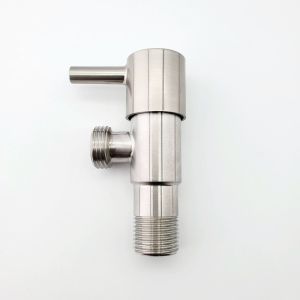 Buy cheap CE Single Way Stainless Steel Angle Stops Plated Brush Finishing from wholesalers