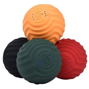 China Tissue Massage Vibrating Ball Yoga Gym 11x11cm Customized on sale