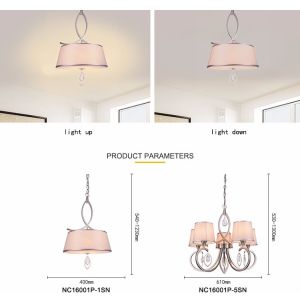 Gypsy chandelier pendant lamp for ceiling home decoration (WH-MI-25)