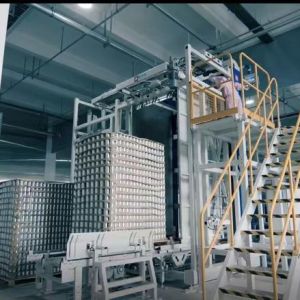 Buy cheap Empty Can Depalletizer Robot Can Remover product