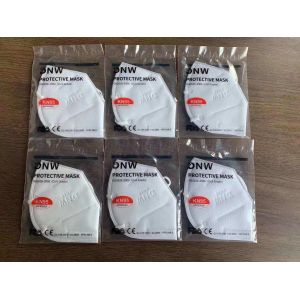 Buy cheap Breathable Disposable KN95 Face Mask Non - Irritating Glass Fiber Free from wholesalers