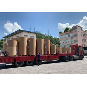 Buy cheap One side coated Duplex Paper Board with grey back 300g 700 * 1000mm from wholesalers