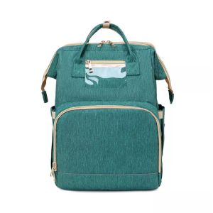 3 In 1 Polyester Solid Baby Diaper Backpack 30~40L