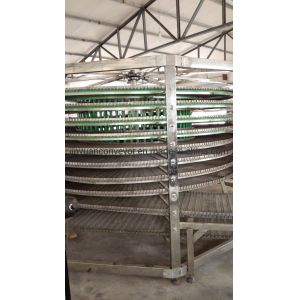 Buy cheap Spiral Cooling Conveyor Tower/Cooling Conveyors for Coolling Food from wholesalers