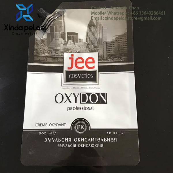 Quality Custom Reusable Fruit Juice Pouch Drink Stand Up Plastic Pouch Packaging for sale