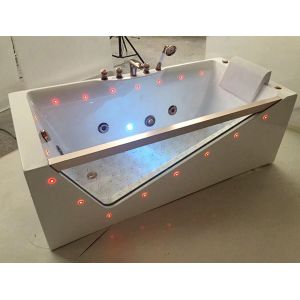 Buy cheap Freestanding Jacuzzi Hydromassage Bathtub 1 Person Eco Friendly Material from wholesalers