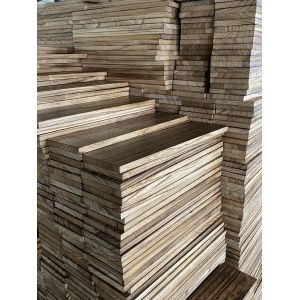 Buy cheap Customized Size AB Grade Natural Burned Paulownia Floating Shelves for Floating Needs from wholesalers