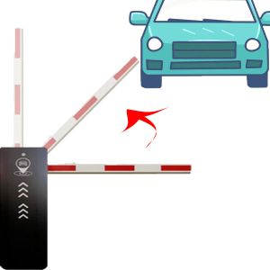 Buy cheap Brushless Motor Barrier Gate with Collision Avoidance Turnstile Function from wholesalers