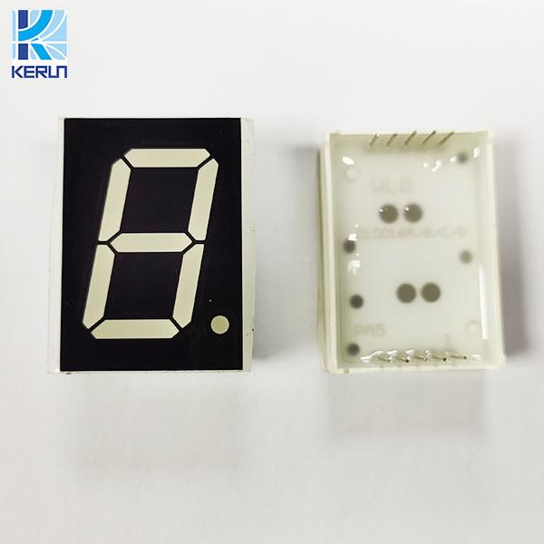Buy cheap 1 Inch One Digit 7 Segment Display Common Cathode For Digital Panel Meters from wholesalers