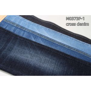 Buy cheap 11.5 oz crosshatch slub denim fabric cotton polyester stretch jeans fabric FOR MAN product