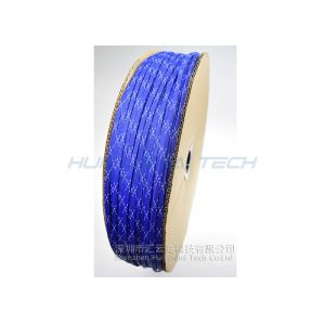 Buy cheap Clean Cut Heat Resistant Wire Sleeve , Polyester Heat Resistant Braided Sleeving from wholesalers