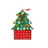 Buy cheap Reusable Felt Christmas Tree Decorations Advent Calendar Waterproof No Fading from wholesalers