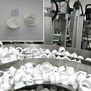 China Stainless Steel Milk Cap Automated Assembly Machine Hgih Capacity on sale