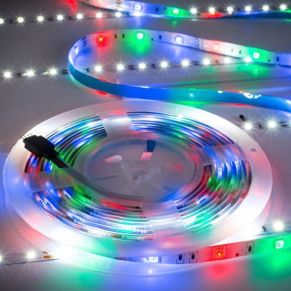 2800-7500k Wavelength Aluminium LED Strip Lights With 240pcs/roll LED Qty/Roll