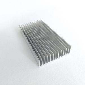 Buy cheap Custom Extruded Aluminum Heatsink With CNC Machining Natural Anodizing from wholesalers
