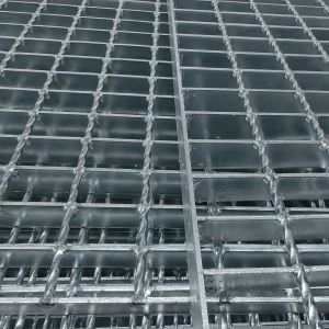 Buy cheap Galvanized Square Anti Slip Safety Grating Low Maintenance from wholesalers