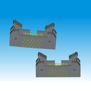 Buy cheap 1.27x2.54mm 1.0AMP Ejector Header Right Angle Connector from wholesalers