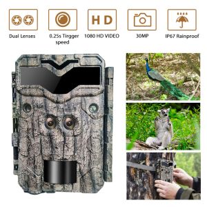 Buy cheap Experience the Thrill of Hunting with HD Hunting Cameras 32MP Dual-Lens Trail Camera with 4K Video and 100ft Night Vision from wholesalers