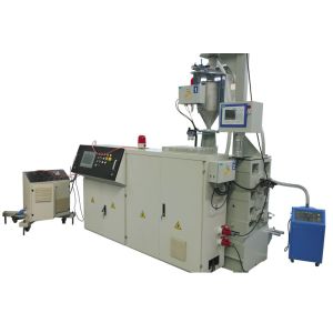 Buy cheap High Capacity Single Screw Extruder Machine Fast With PLC Intelligence Control product