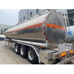 The latest process design of CIMC is a three-axis liquid medium semi-trailer