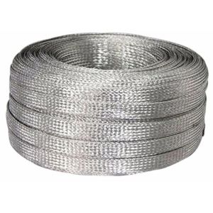 Buy cheap High Abrasion Resistance Metallic Braided Sleeving For EMI Shielding from wholesalers