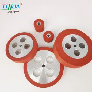 OEM ODM Durable Thermal Transfer Silicone Wheel With Customized Hardness