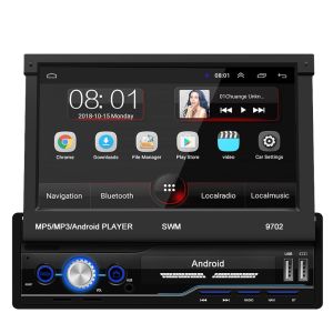 Buy cheap 1 Din 7 Inch Retractable Touch Screen Android 2+32/2+64G Car Radio GPS with Carplay FM RDS Wifi BT AM USB & Stereo MP5 from wholesalers