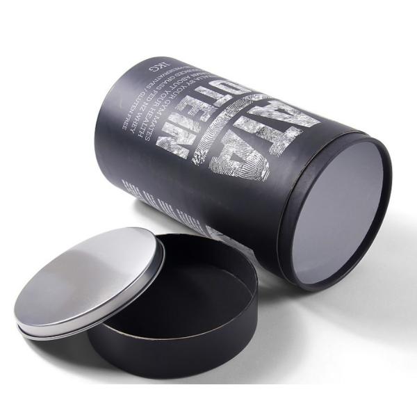 Quality Glossy Lamination Custom Clothing Packaging Boxes Cardboard Cylinder Tubes for sale