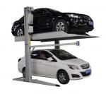 Buy cheap 2m/min Double Decker Parking System PJS Two Post Hydraulic Car Lift from wholesalers