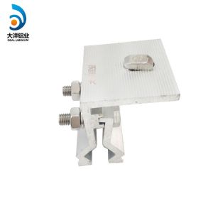 Buy cheap Anodic Oxidation Solar Panel Roof Structure Sandblasting Spray Aluminum Alloy product