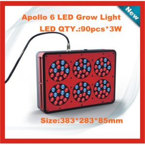 Buy cheap Module Design High Power LED Grow Lights Apollo 6 with 3w chip and Red/Blue color+3 years from wholesalers