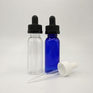 Buy cheap 120ml Transparent Glass Liquid Dropper Bottles With Screw Cap from wholesalers