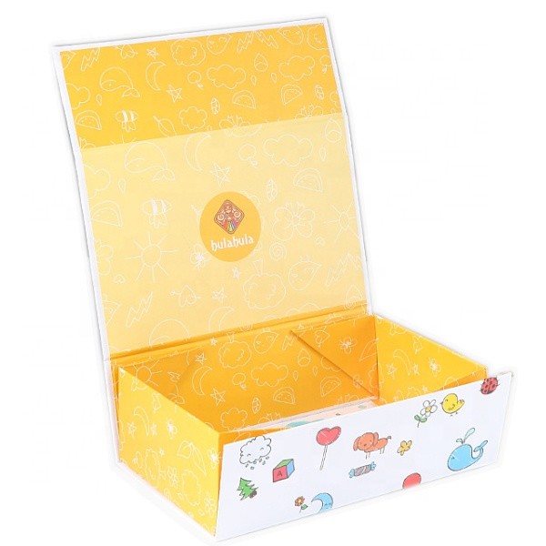 OEM-Customized Logo Printing Wholesale Folding Children Paper Toy Packaging Box